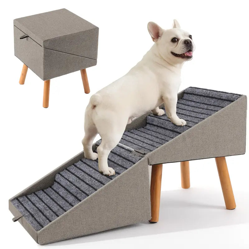 Convertible Dog Ramp Stairs and Ottoman