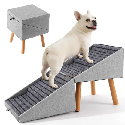 Convertible Dog Ramp Stairs and Ottoman
