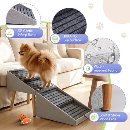 Convertible Dog Ramp Stairs and Ottoman